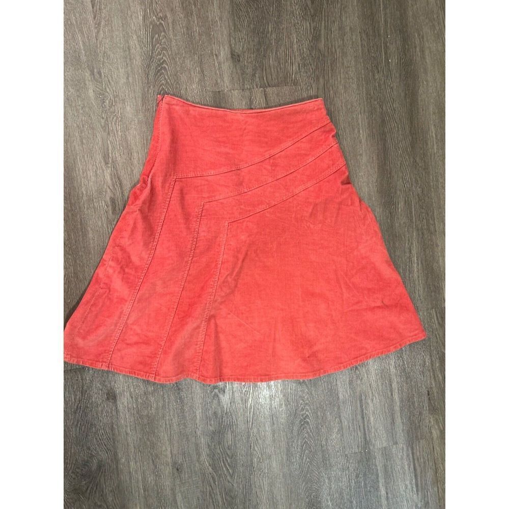 A.M.I. Curdory Burnt Orange Skirt Sz 8